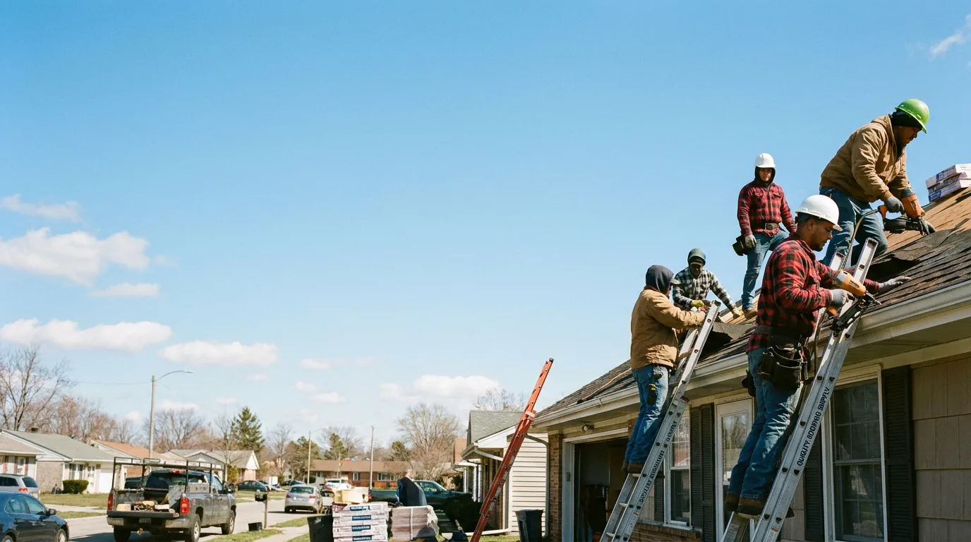 Roofing in Stone Park, IL near me